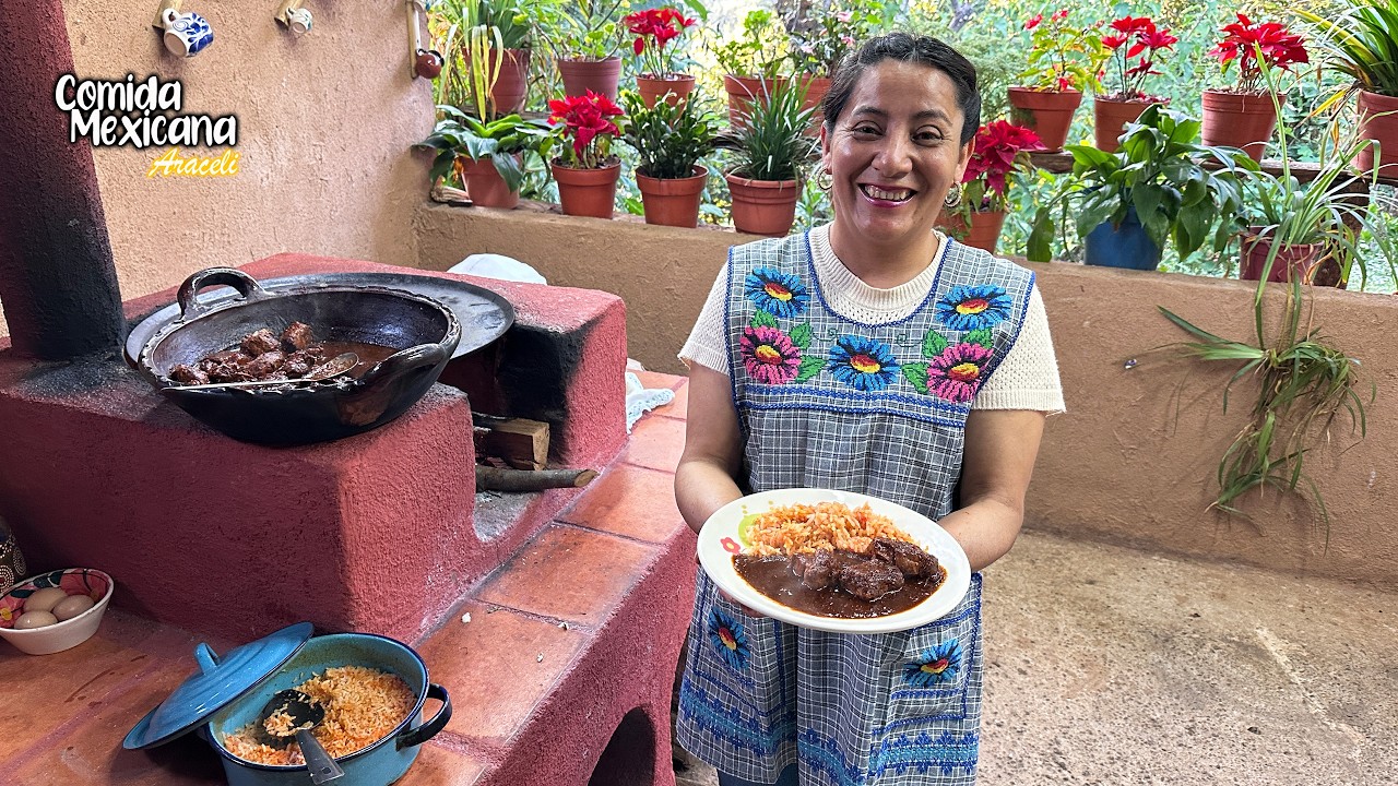 Desde Hoy Empiezo a Festejar a mi Viejito ❤️ con la Carne de Puerco a los Tres Chiles que le Gusta 🔥