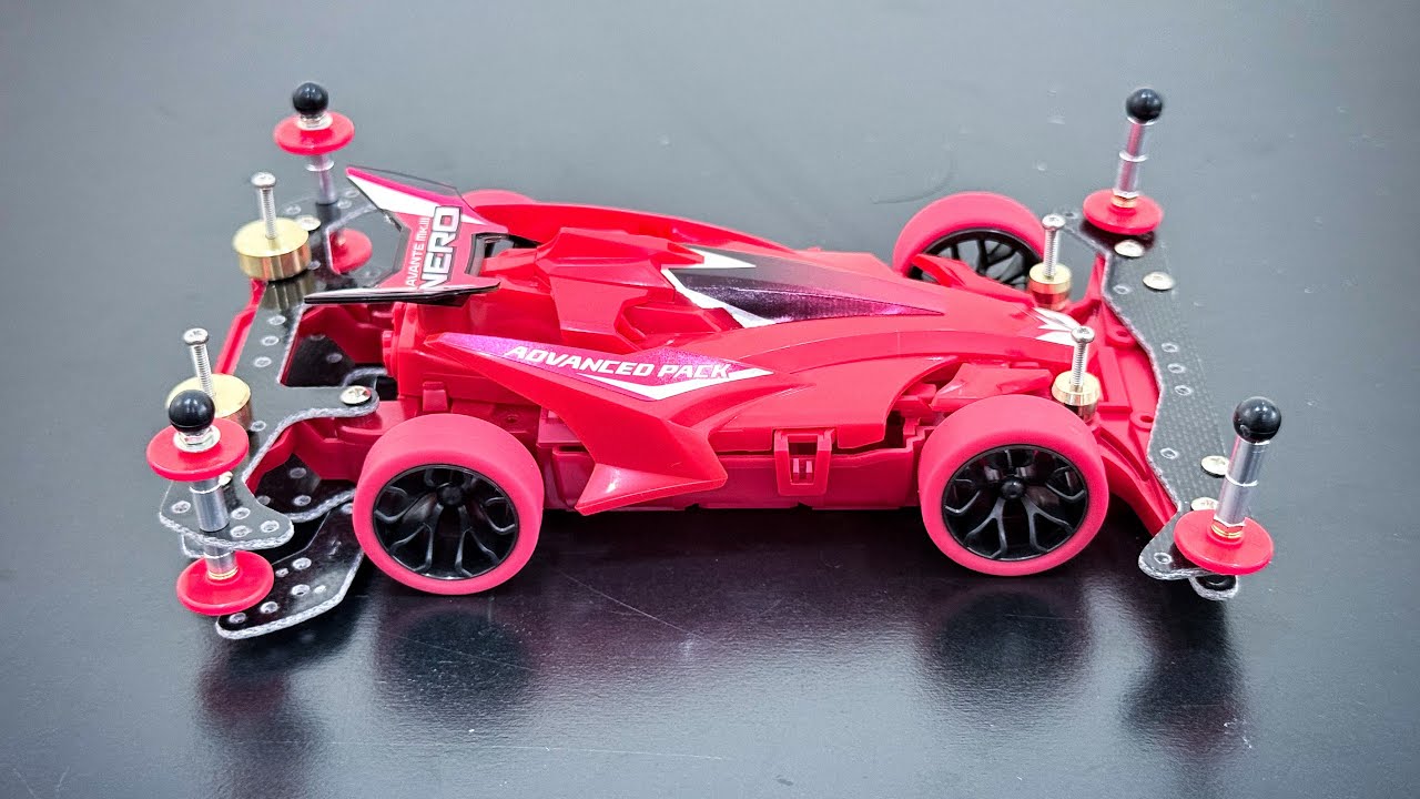 Tamiya Mini 4wd - Avante Mk3 Nero - Advanced Pack