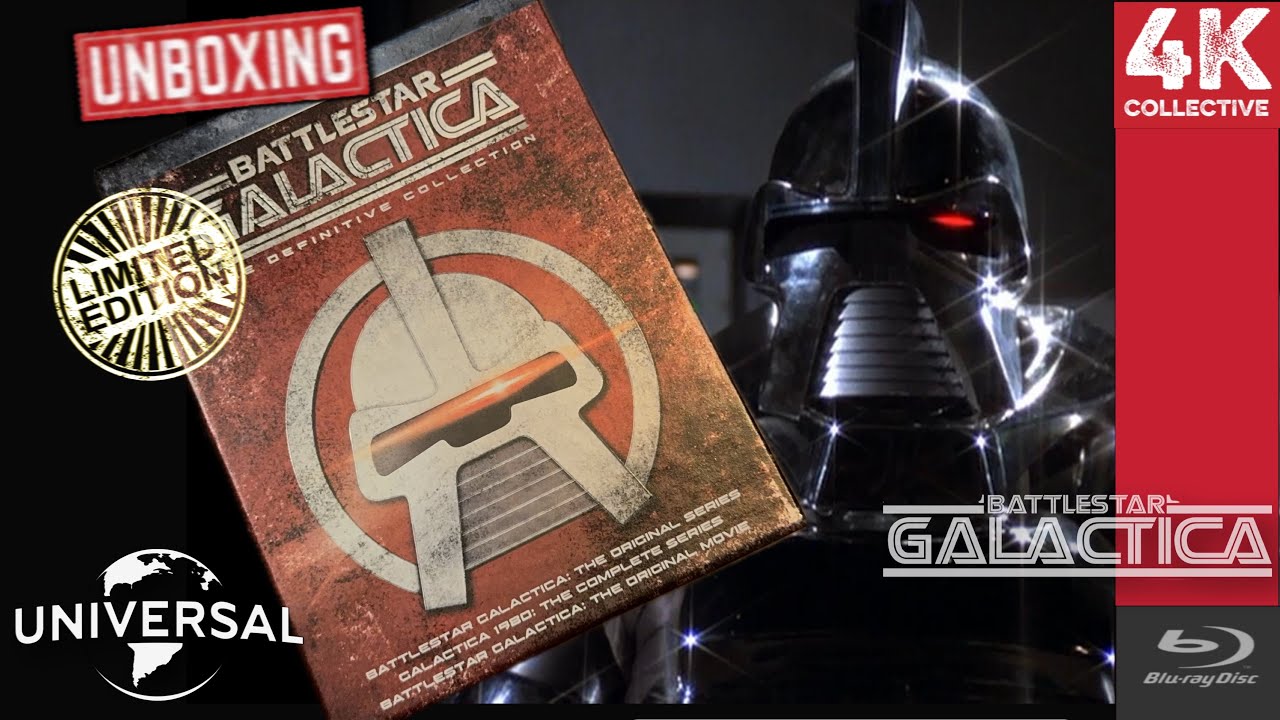Battlestar Galactica The Definitive collection Full Frame and Widescreen Blu-ray limited edition