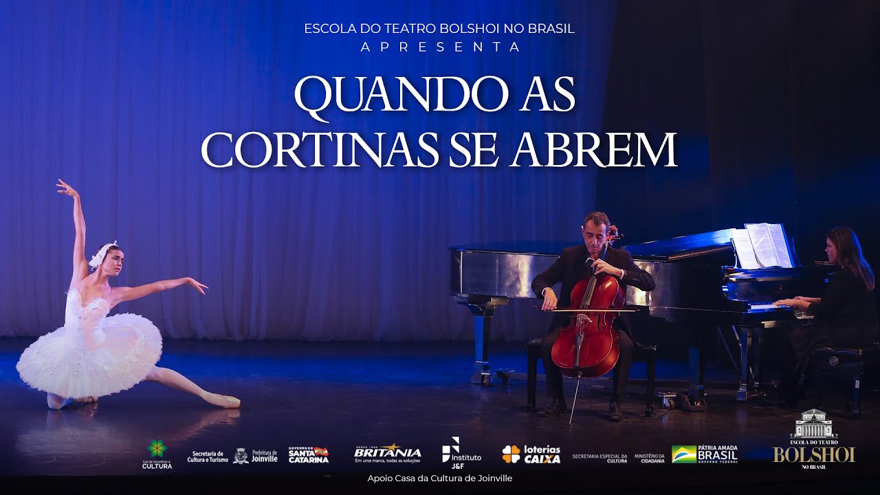 Bolshoi Brasil apresenta QUANDO AS CORTINAS SE ABREM