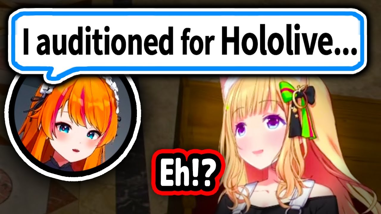 JP Vtuber Tells Aki She Auditioned For Hololive【Hololive】