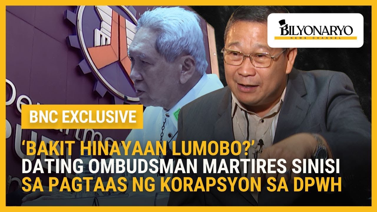 Dating Ombudsman Martires sinisi sa pagtagas ng korapsyon sa DPWH | Agenda