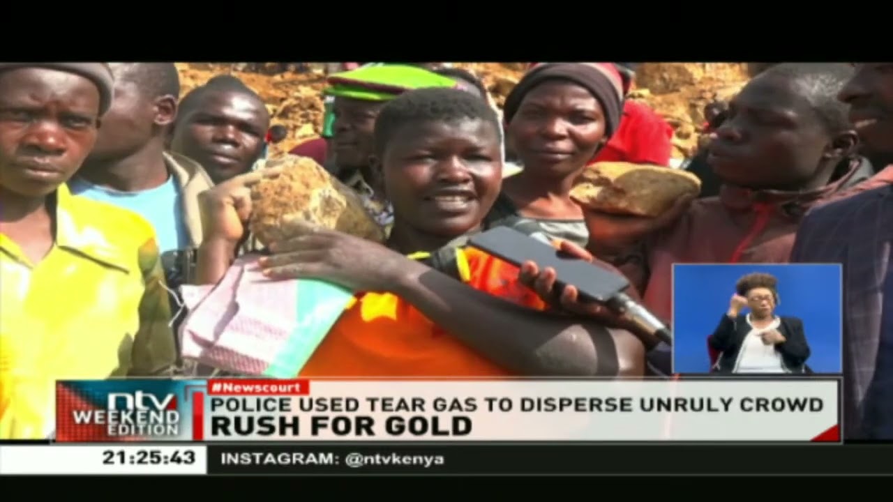 Gold deposits 'discovered' along road construction site in Migori