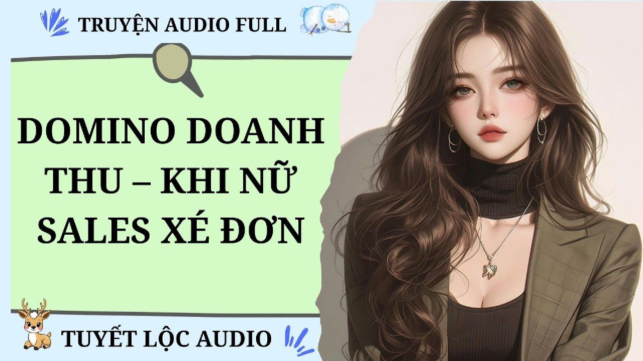 [TRUYỆN AUDIO FULL] DOMINO DOANH THU - KHI NỮ SALES XÉ ĐƠN