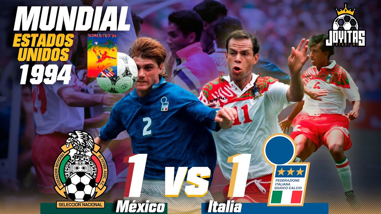 El RIFLAZO de Marcelino Bernal | Narración Perro Bermúdez | México vs Italia | Mundial USA 1994