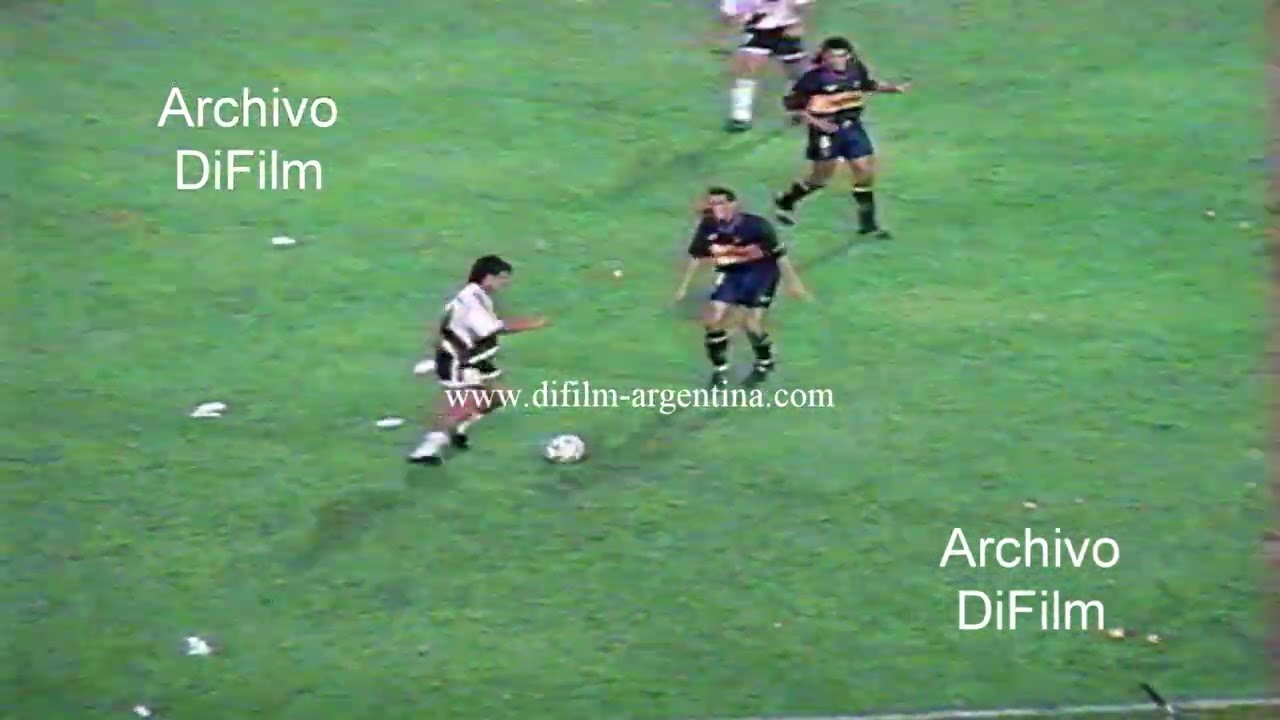Daniel Passarella partido con Boca Torneo de Verano Copa de Oro Mendoza 1994