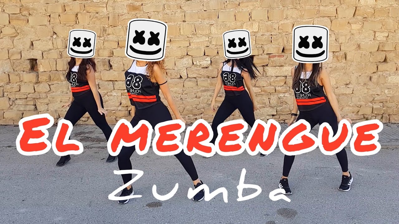 El merengue Marshmello y Manuel Turizo Zumba Coreografía María Carvajal #zumba #elmerengue #turizo