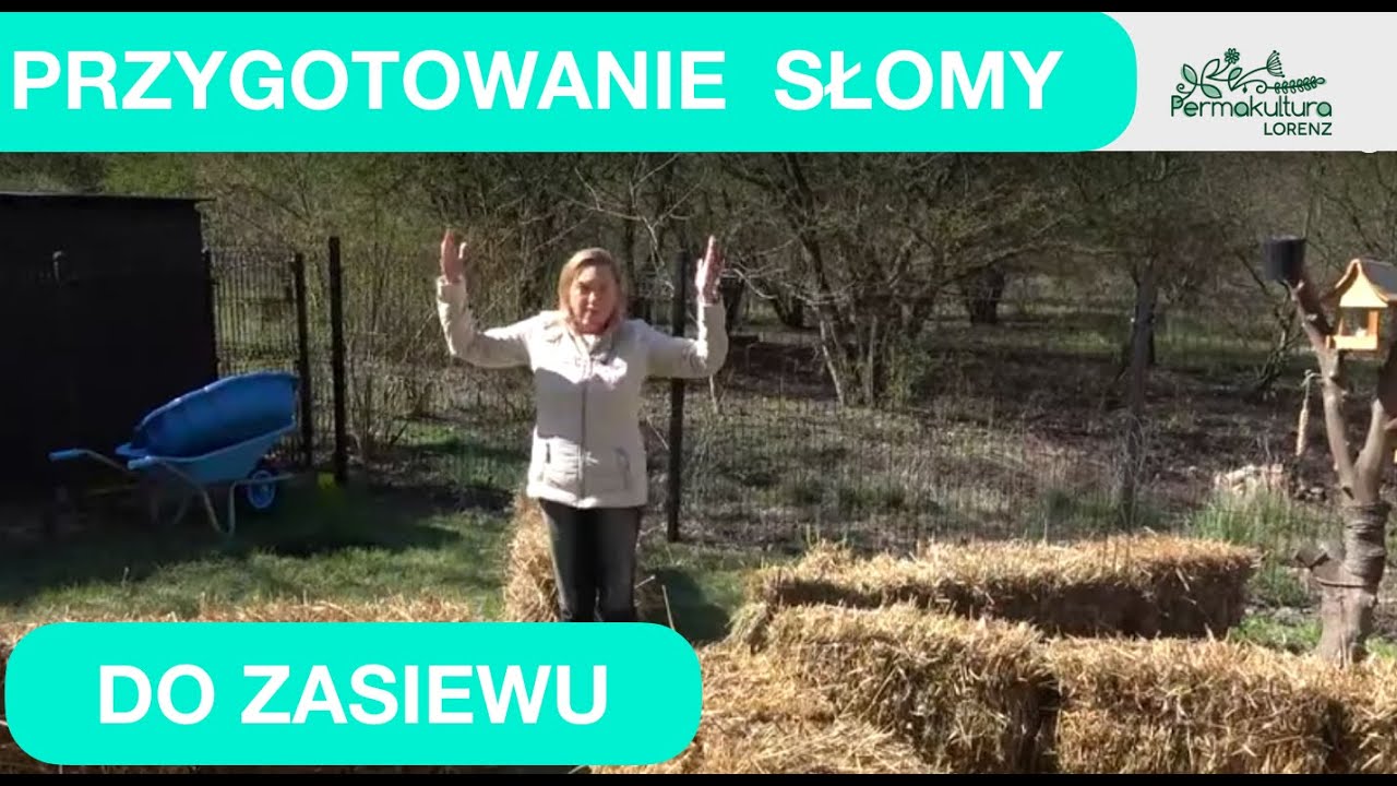 PRZYGOTOWANIE SŁOMY DO ZASIEWU