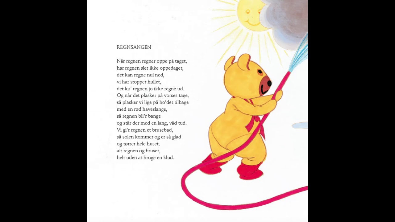 Bamses Billedbog - Regnsangen
