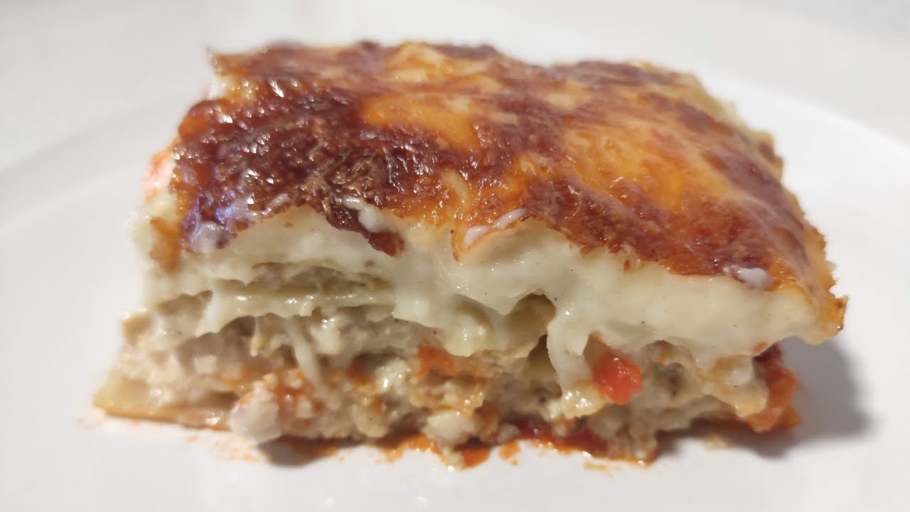 LASAÑA de POLLO con BOLETUS y FOIE