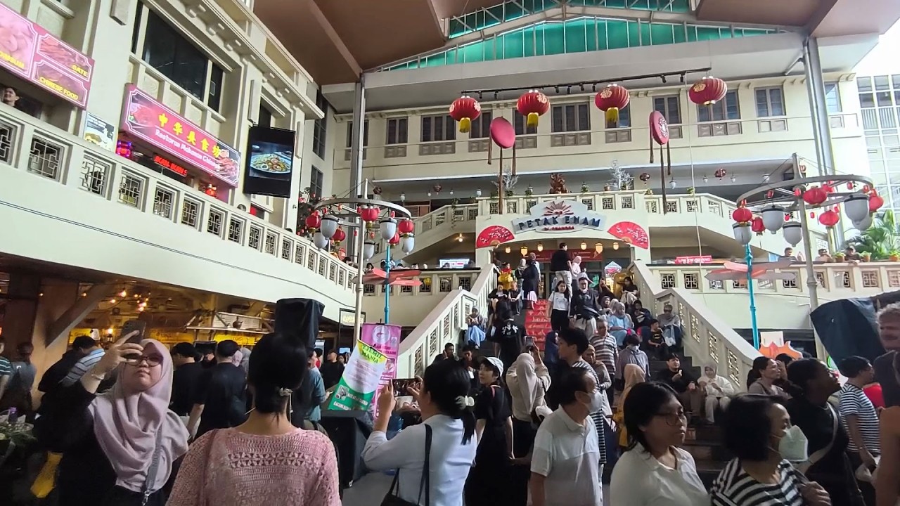 Suasana Ramai dan Meriah Menyambut Imlek 2026 di Petak 6 Glodok Jakarta