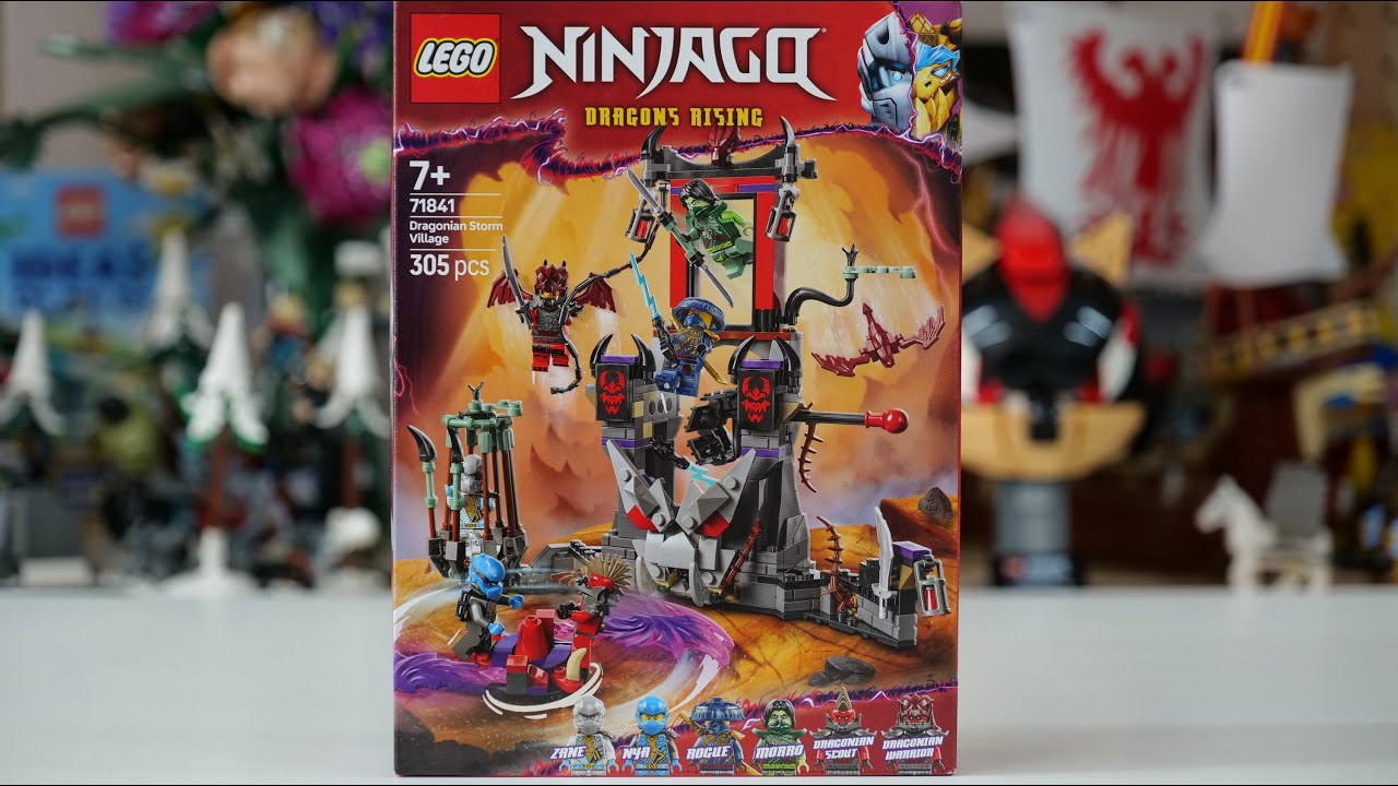 LEGO Ninjago 71841 Dragonian Storm Village - LEGO Speed Build Review