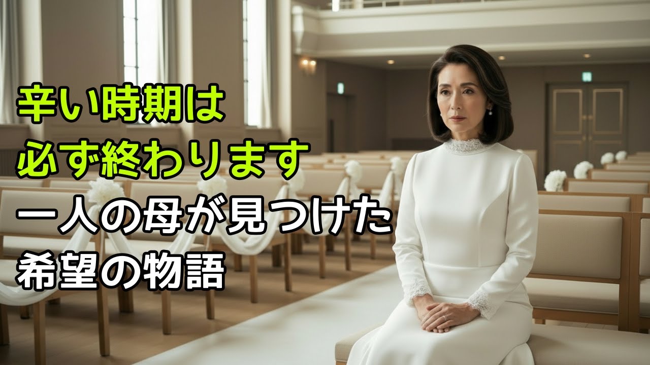 再婚した元夫が娘の結婚式に来た日、私は一人で座っていました