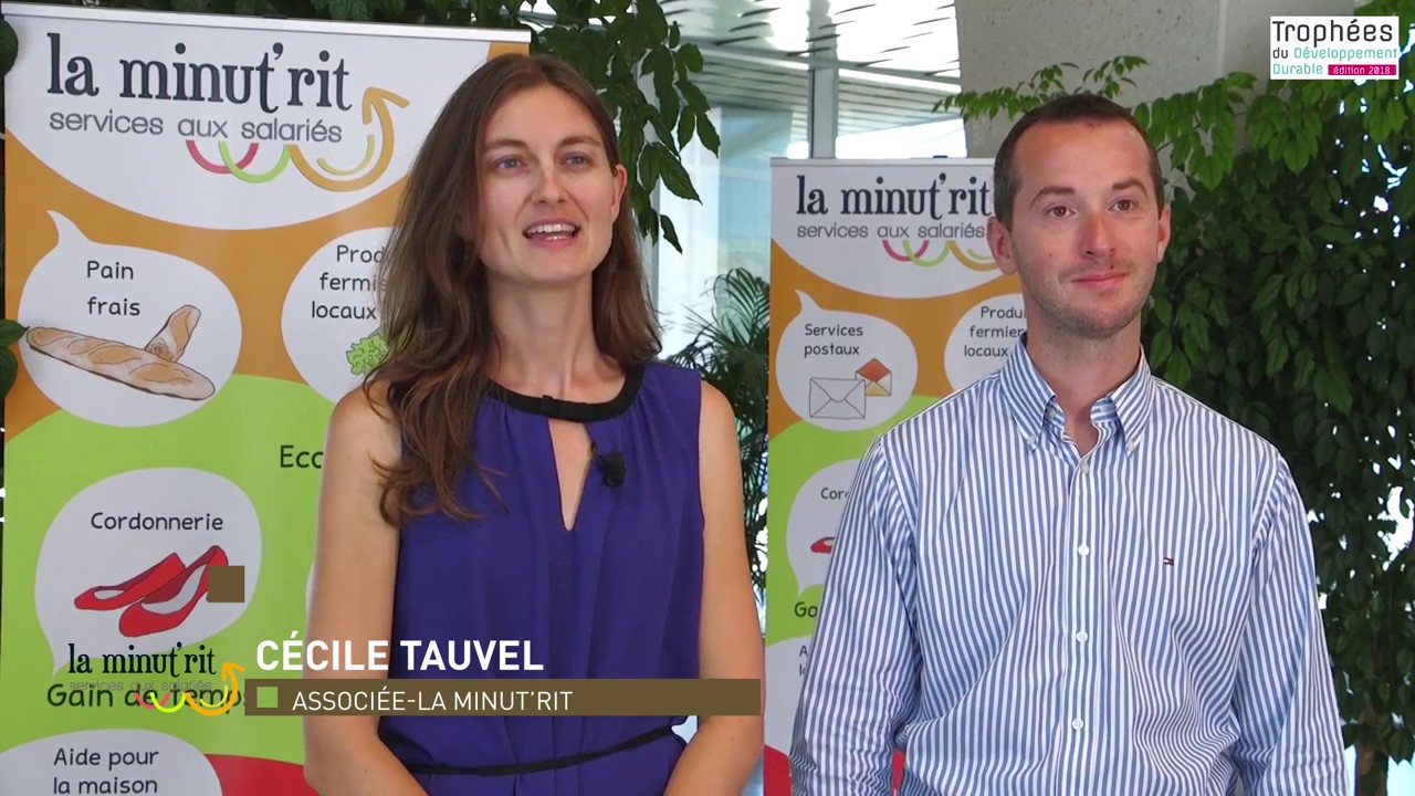 Trophées du Développement Durable - Conciergerie La Minut rit
