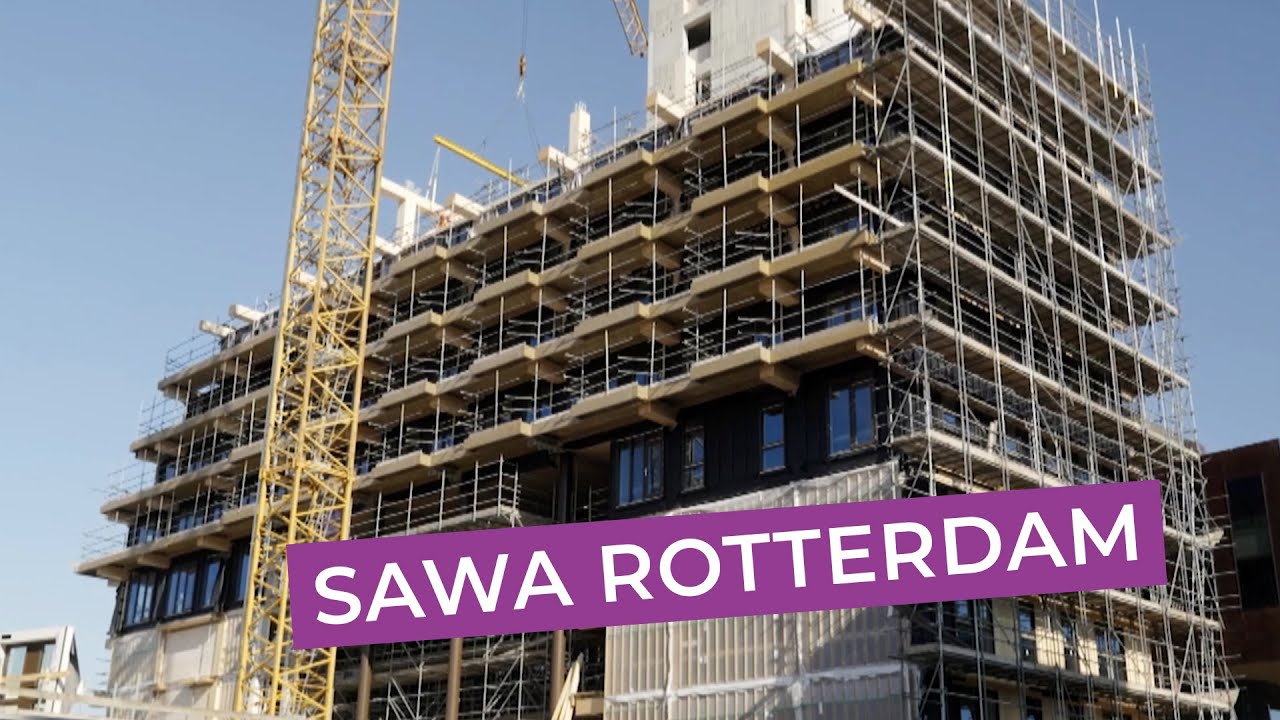 SAWA is Rotterdam's eerste houten gebouw