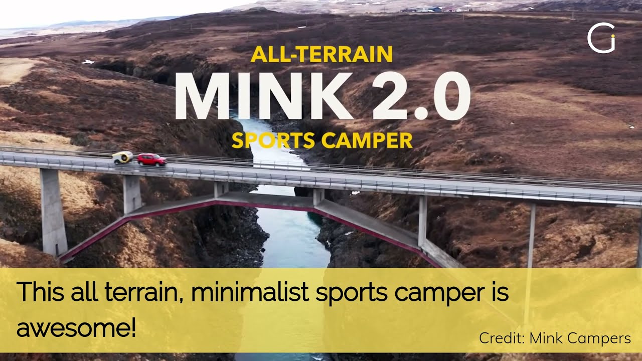 This all terrain, minimalist sports camper is feature loaded!