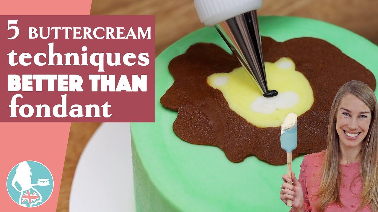 5 Buttercream Techniques BETTER than Fondant