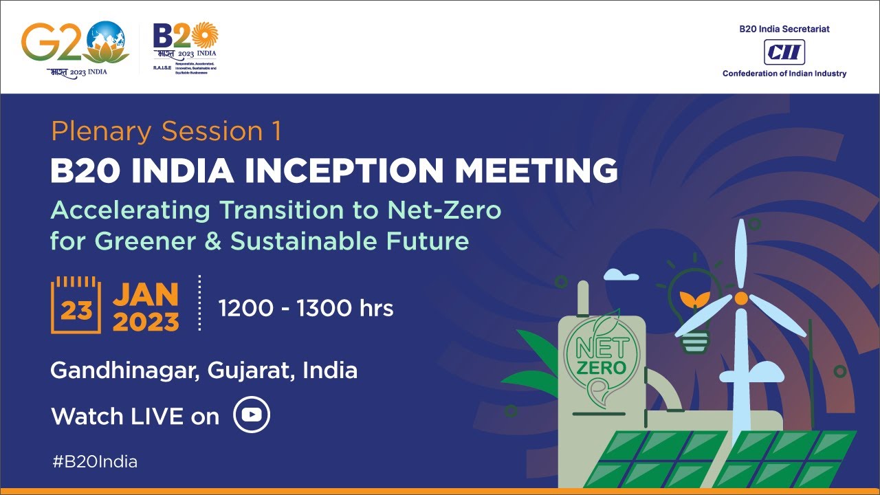 Plenary I: Climate Action: Accelerating Towards Net Zero Energy for Greener and Sustainable Future