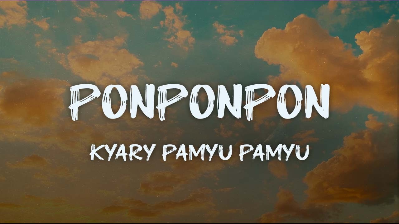 kyary pamyu pamyu - PONPONPON (lyrics)