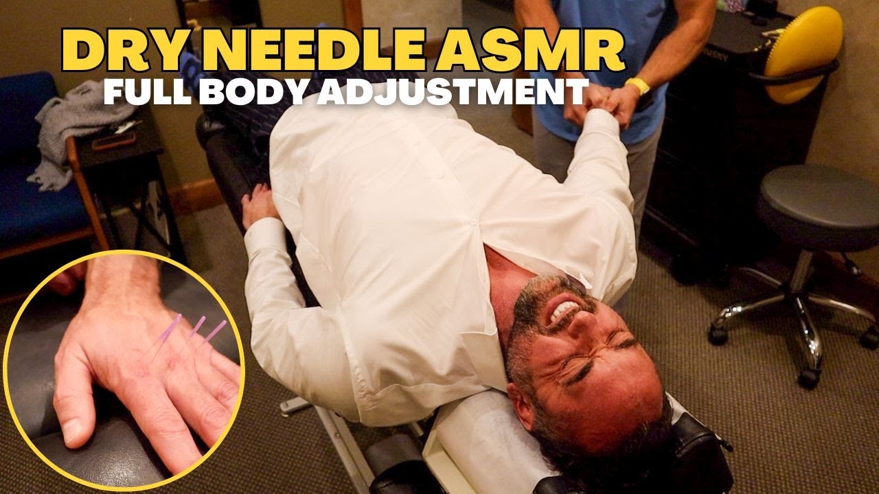 *INSANE* Shoulder Muscle Spasm *Dry Needling ASMR*