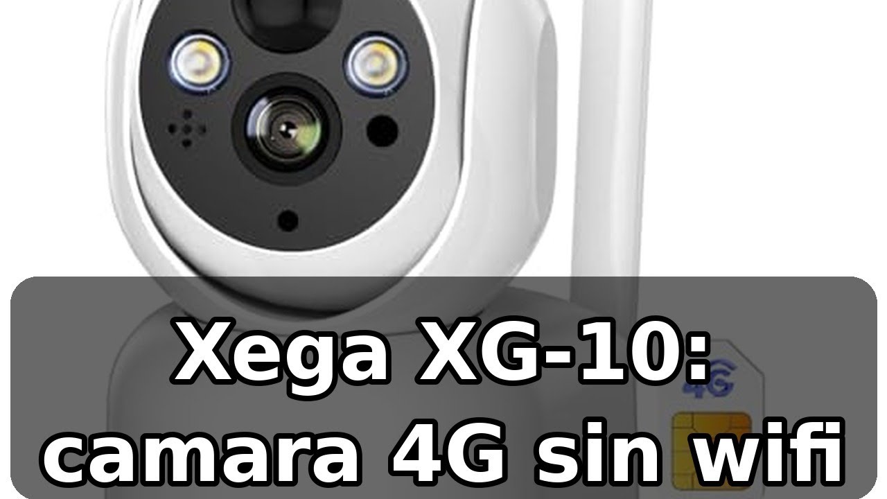 Review honesta de la Xega XG-10-AU4G: Cámara 4G sin WiFi con batería integrada