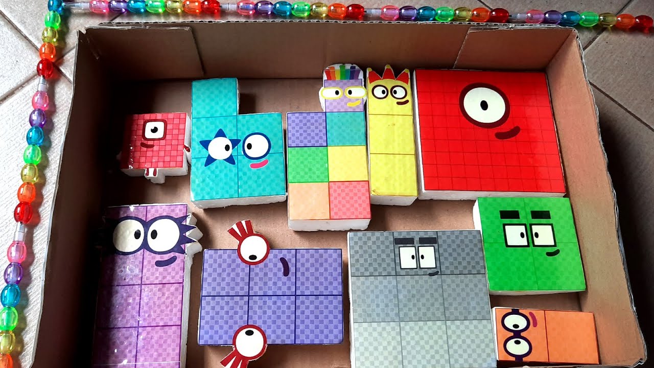Dynamix #1111 Unlocking BOX Hypnotic Numberblocks ASMR: Soft Whispers and Visual Stimuli 0-1112