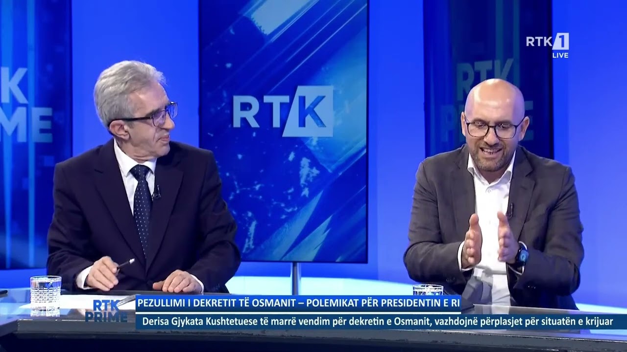 Copy of RTK Prime - Pezullimi i dekretit të Osmanit – polemikat për presidentin e ri