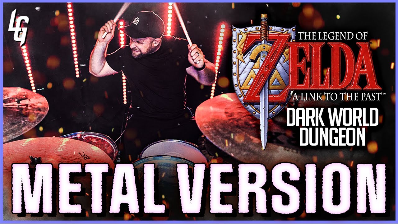 Dark World Dungeon - The Legend of Zelda: A Link To The Past 🎵 METAL VERSION | GOES HARDER!
