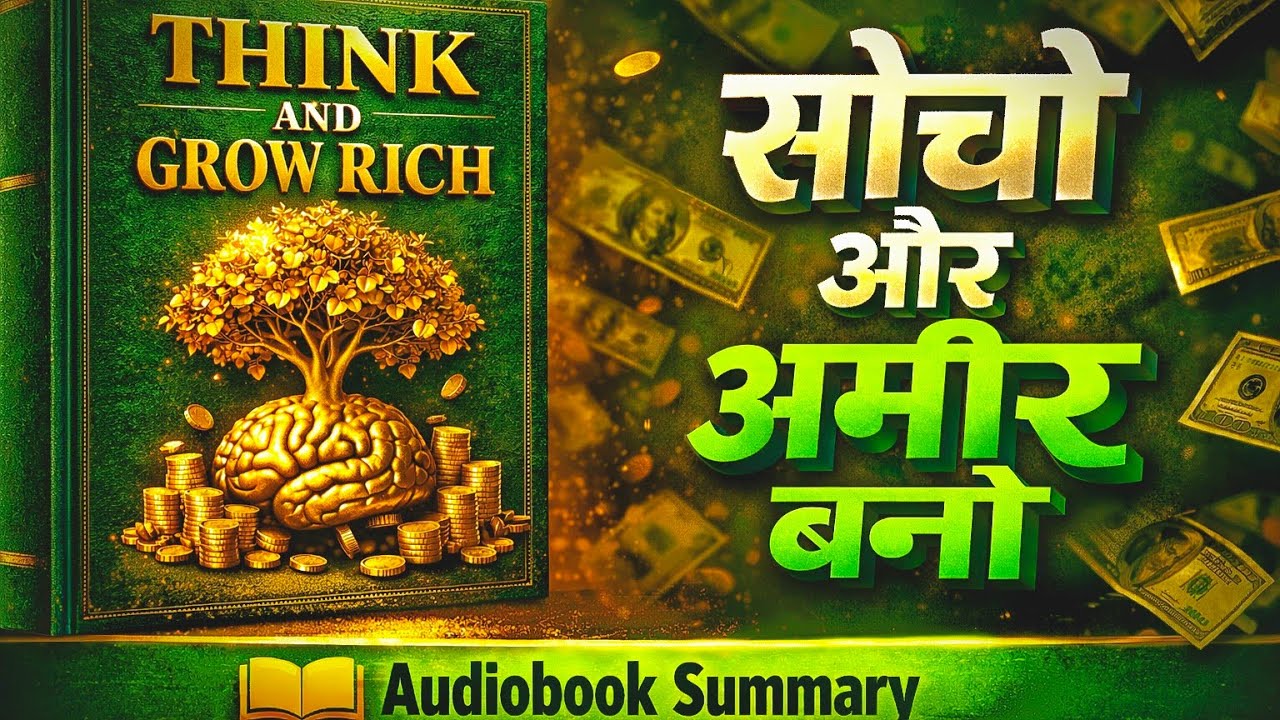 इलोन मास और मुकेश अंबानी अमीर होने का रहस्य | Think and Grow Rich Audiobook Hindi
