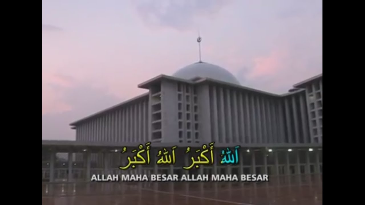 ADZAN MAGHRIB MASJID ISTIQLAL JAKARTA