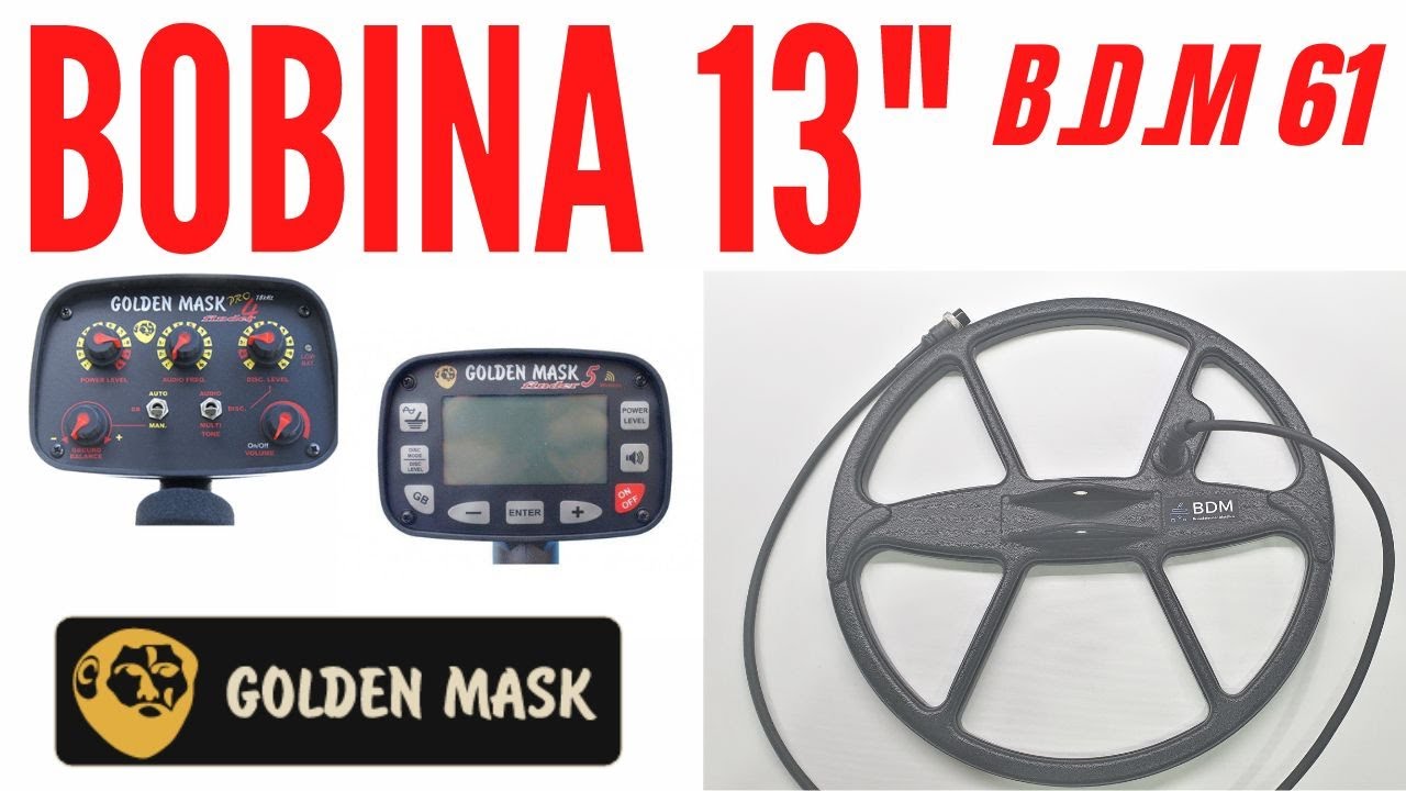👉💣Cómo fabricar una BOBINA para los DETECTORS de METAL Golden Mask 4 y 5💣
