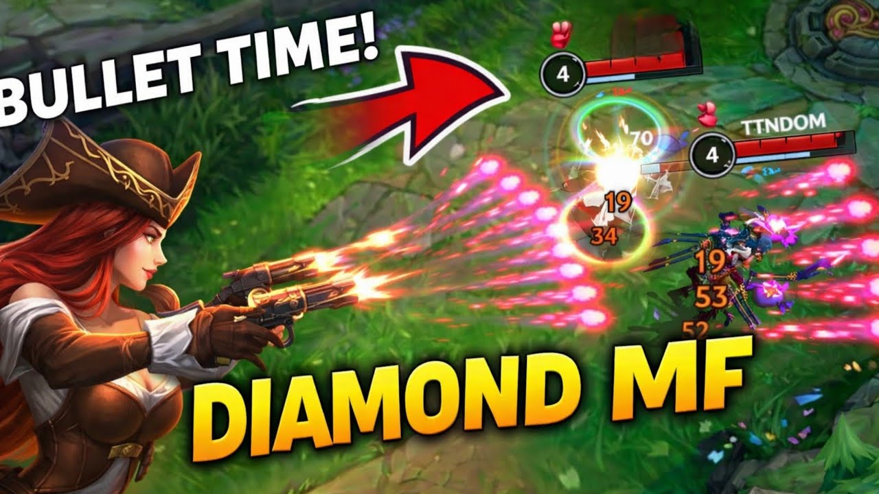 Miss Fortune Diamond Rank – Lane Domination & INSANE Bullet Time | Wild Rift