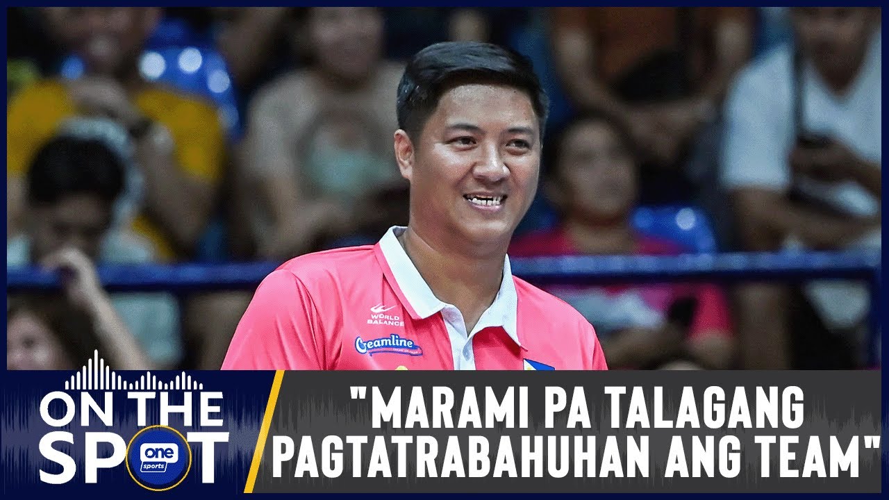 Coach Sherwin Meneses looks to improve more despite Creamline's win | #OSOnTheSpot 