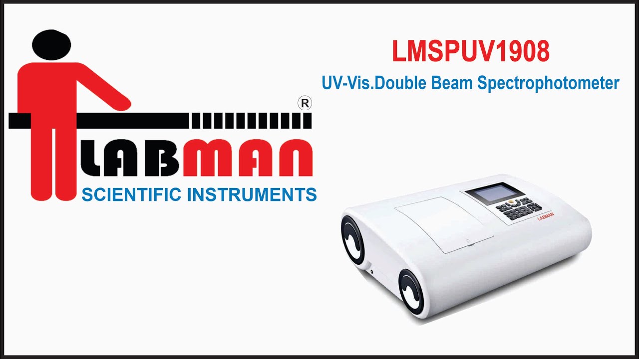 LMSPUV1908  - UV-Vis. Double Beam Spectrophotometer