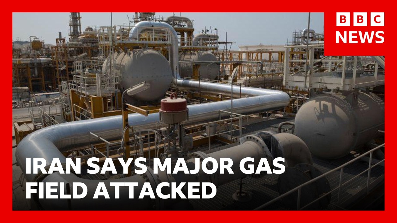 Iran says its facilities on the world’s largest natural gas field attacked | BBC News