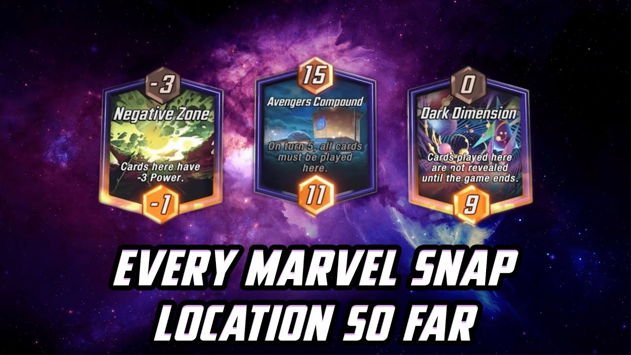 MARVEL Snap - Every Location So Far