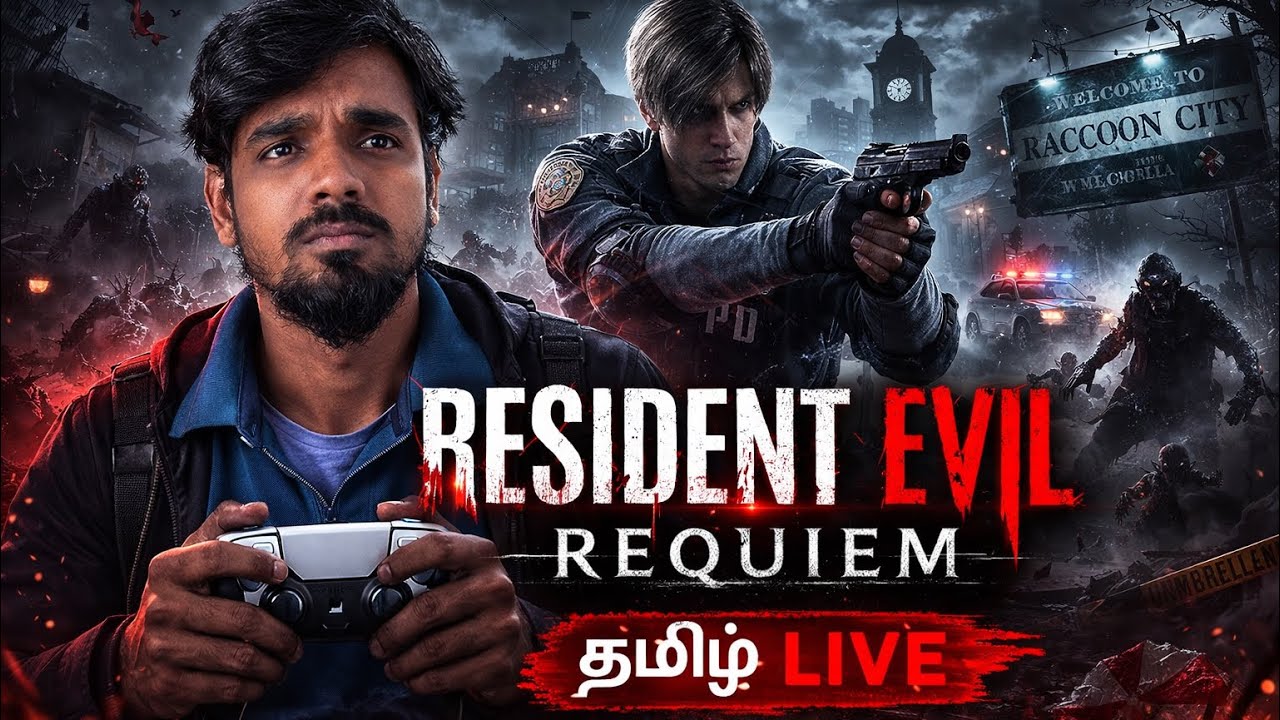 🔴 Resident Evil Requiem Ps5 Game Tamil live #residentevilrequiem 