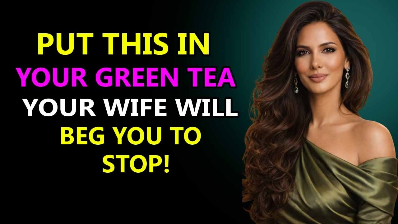 Urologist: Your Green Tea is USELESS Without These Ingredients for Male Potency