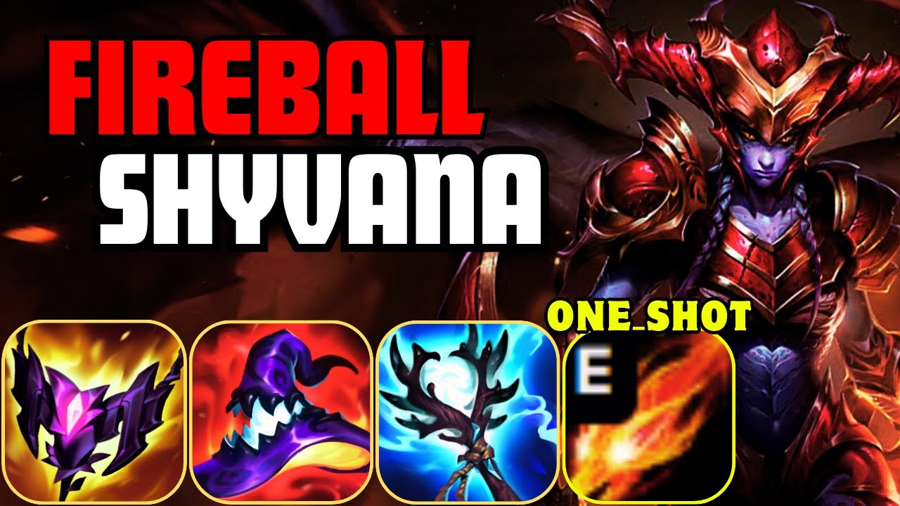 THIS INSANE SHYVANA BUILD! - ONE SHOT BUILD SEASON 14.