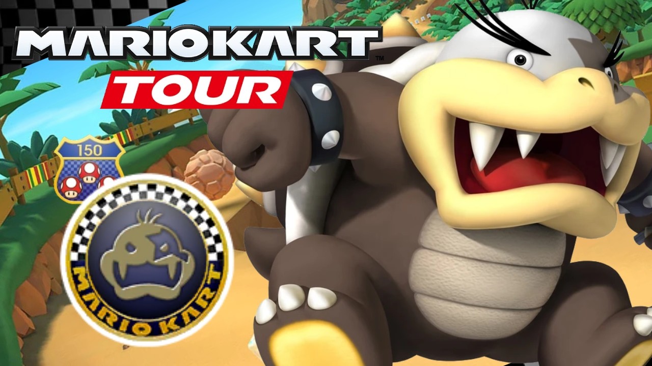 Mario Kart Tour Doctor Tour Morton Cup Gameplay