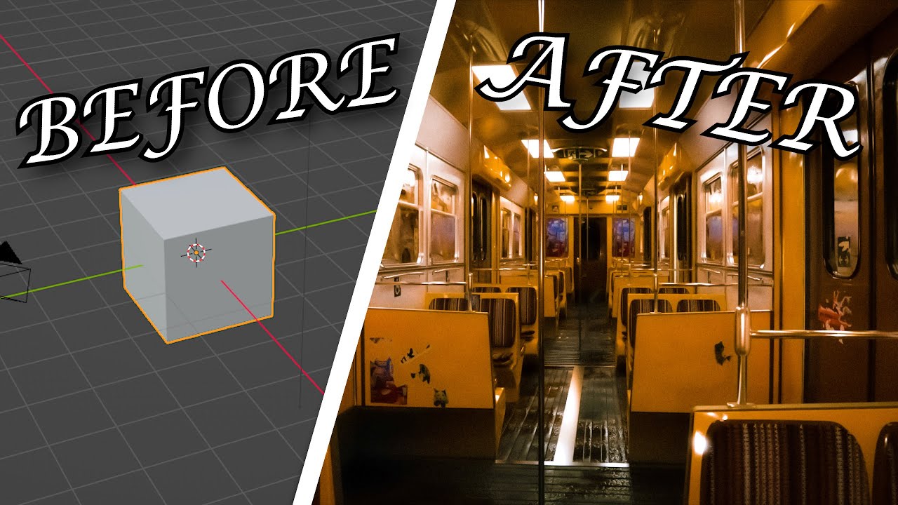REMAKING the Cry of Fear Train in Blender