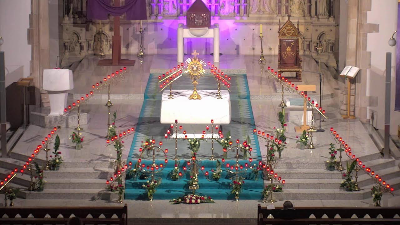 19:30pm - Mass followed by Rosary & Night Prayer from St. Eugene's Cathedral, Derry