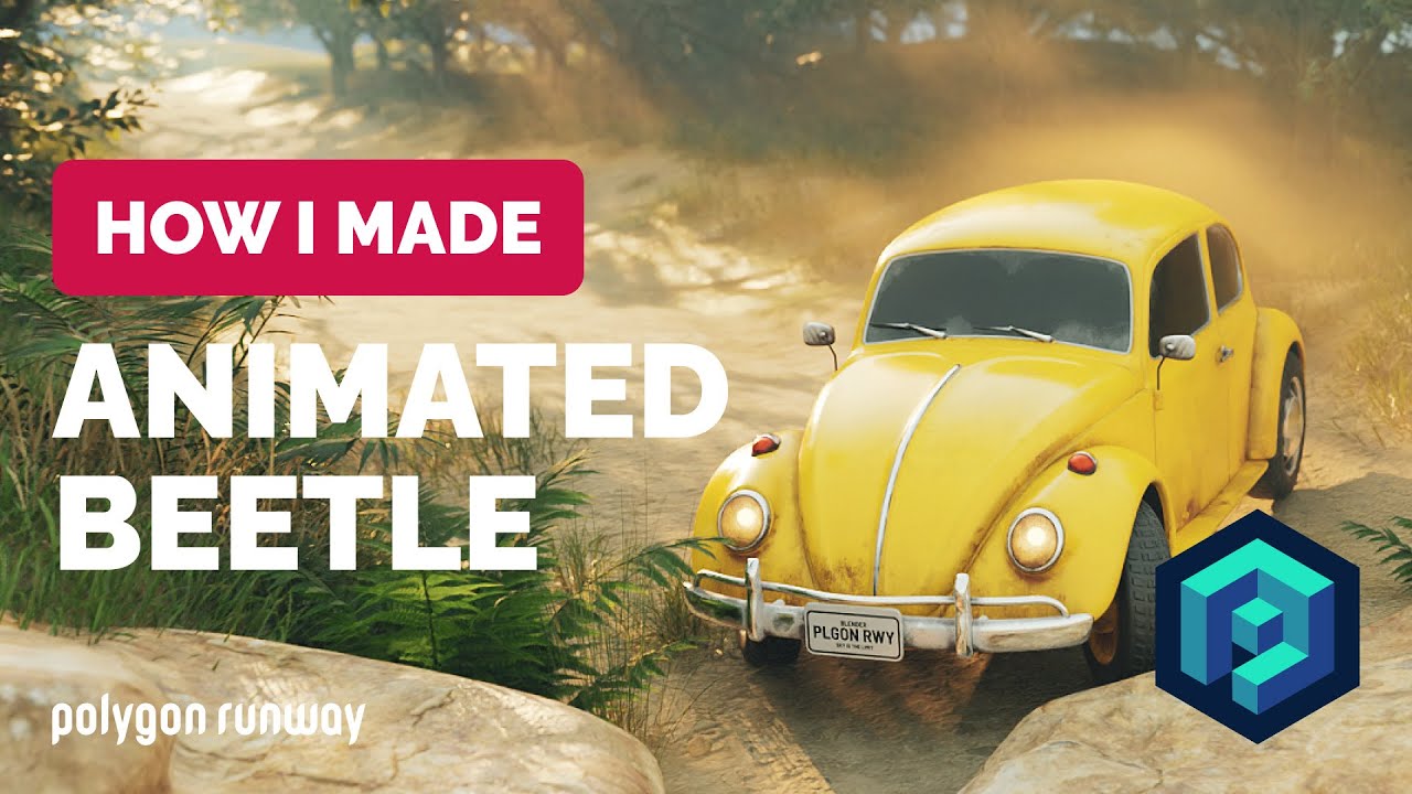 Realistic Flying Car Animation in Blender 3.2 - Full Process | Polygon Runway