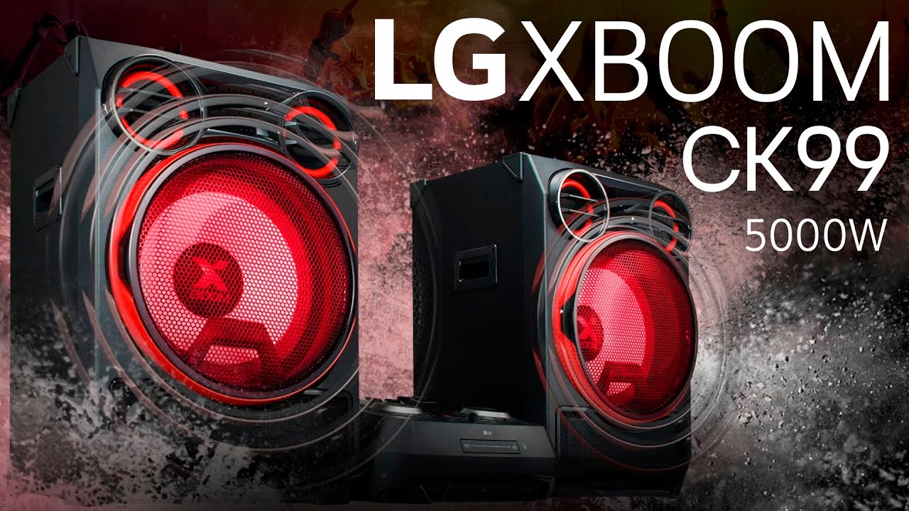Review LG CK99 - Nuevo Equipo de Sonido para Fiestas Bluetooth 5000W