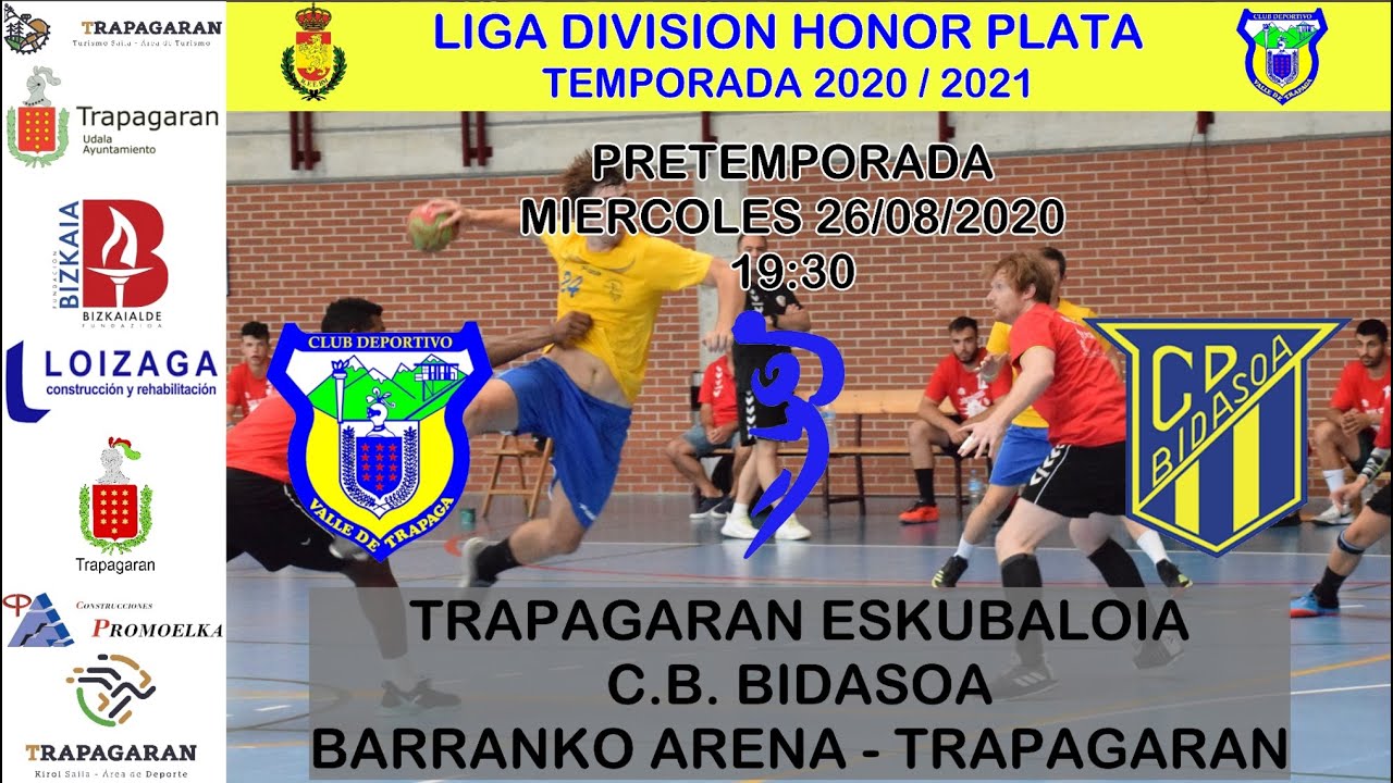 Trapagaran Eskubaloia - C.D. Bidasoa (26/08/2020 - 19:30)