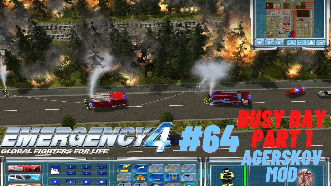 Emergency 4  #64 | Busy day (part 1) Agerskov mod