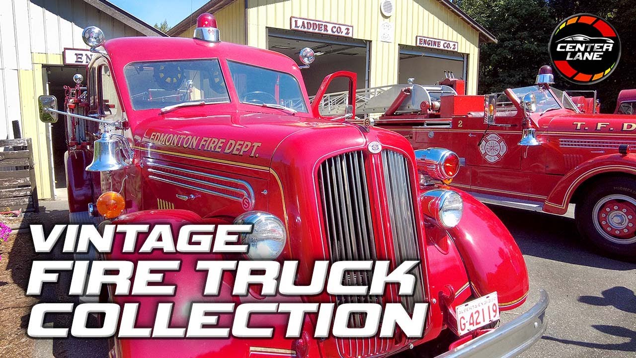 Vintage Fire Truck Collection | Fire Engines - Ahrens-Fox, Bickle Seagrave, American LaFrance