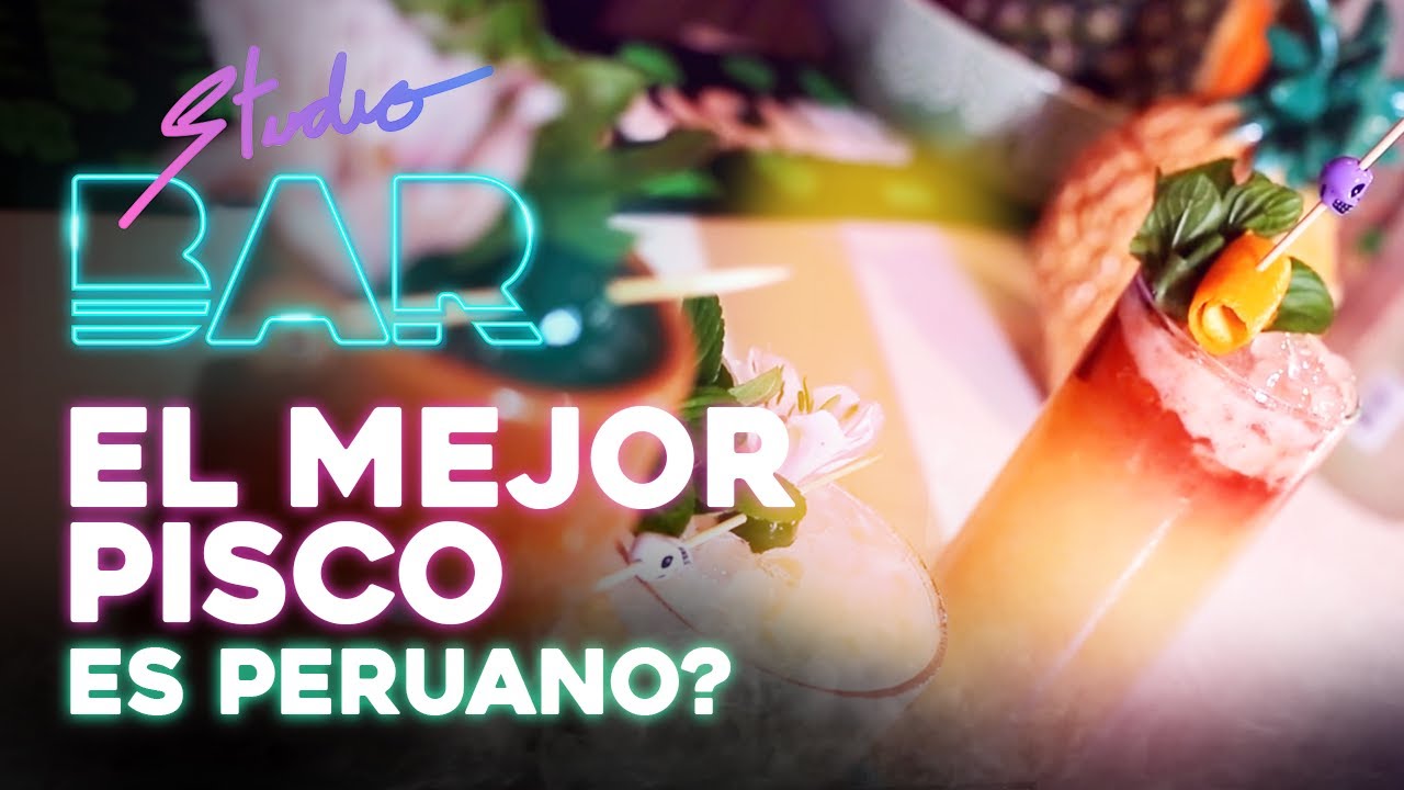 PISCO PERUANO con sabor a HAWAI🍹 | STUDIO BAR BARRAS