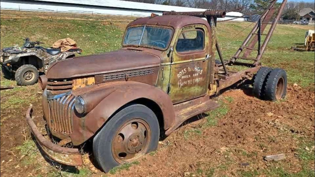 Will it run after 35 years 1946 Chevy boom truck