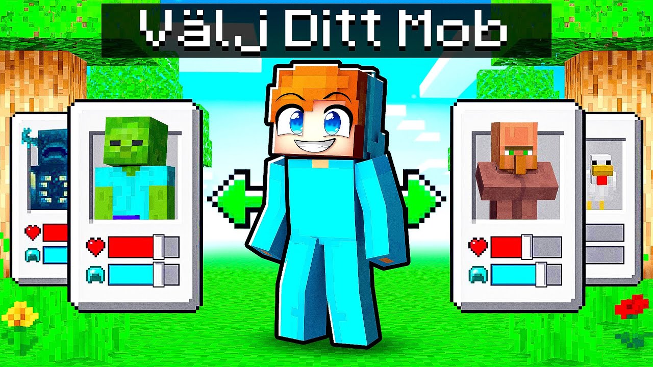 Minecraft Men Du Väljer Ditt MOB!
